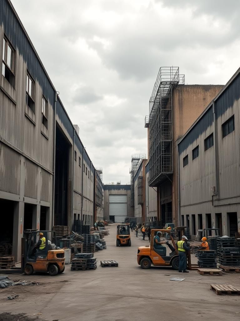 Vaciado naves industriales Reus