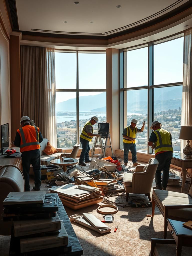 Empresa especializada en vaciado de hoteles Begues