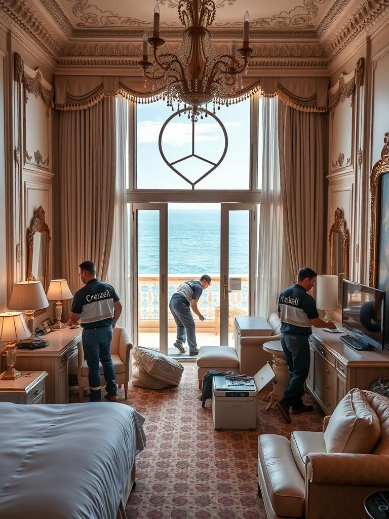 Empresa especializada en vaciado de hoteles Creixell