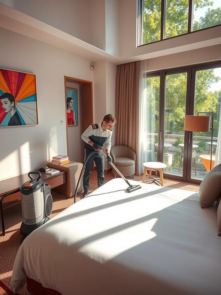 Limpieza post-vaciado en hoteles Reus