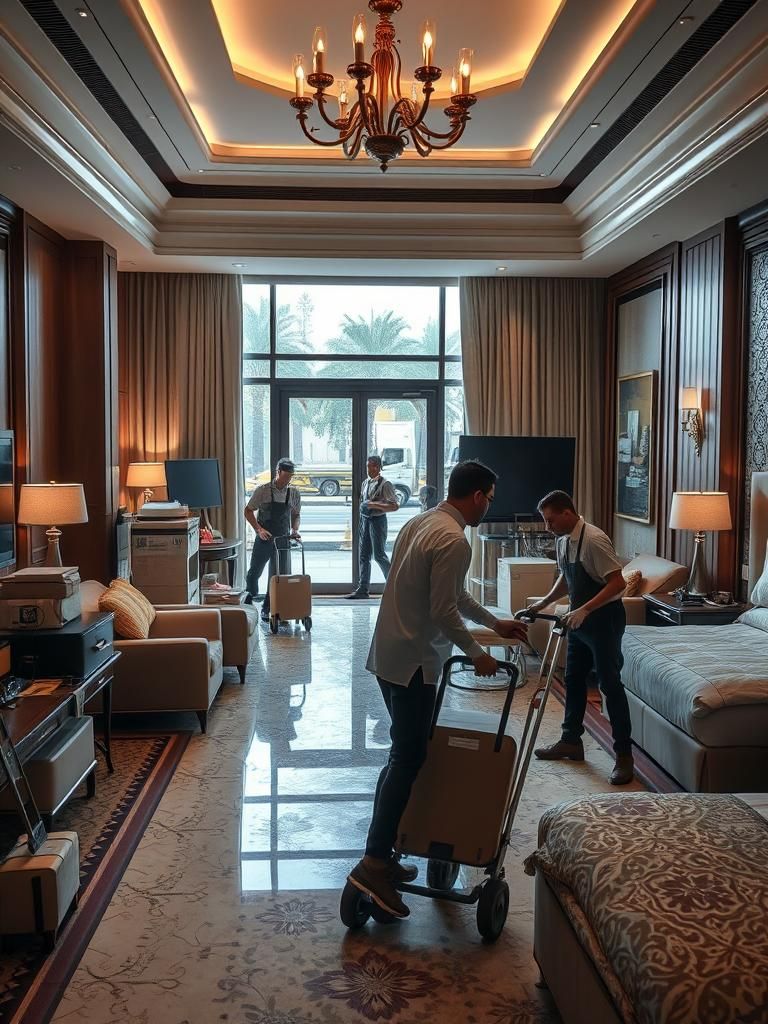 Profesionales en vaciado de hoteles Camarles