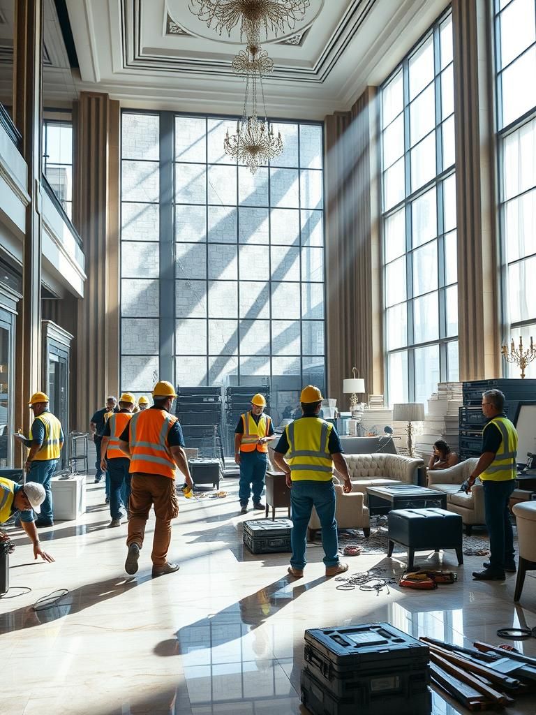 Profesionales en vaciado de hoteles Cervera