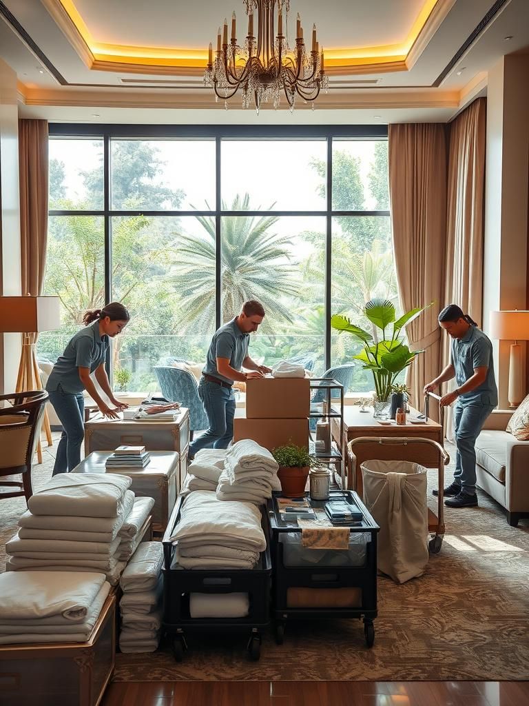 Profesionales en vaciado de hoteles Sallent