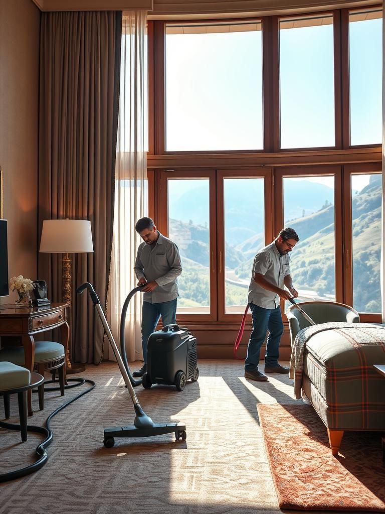 Profesionales en vaciado técnico en hoteles La Vall d’en Bas