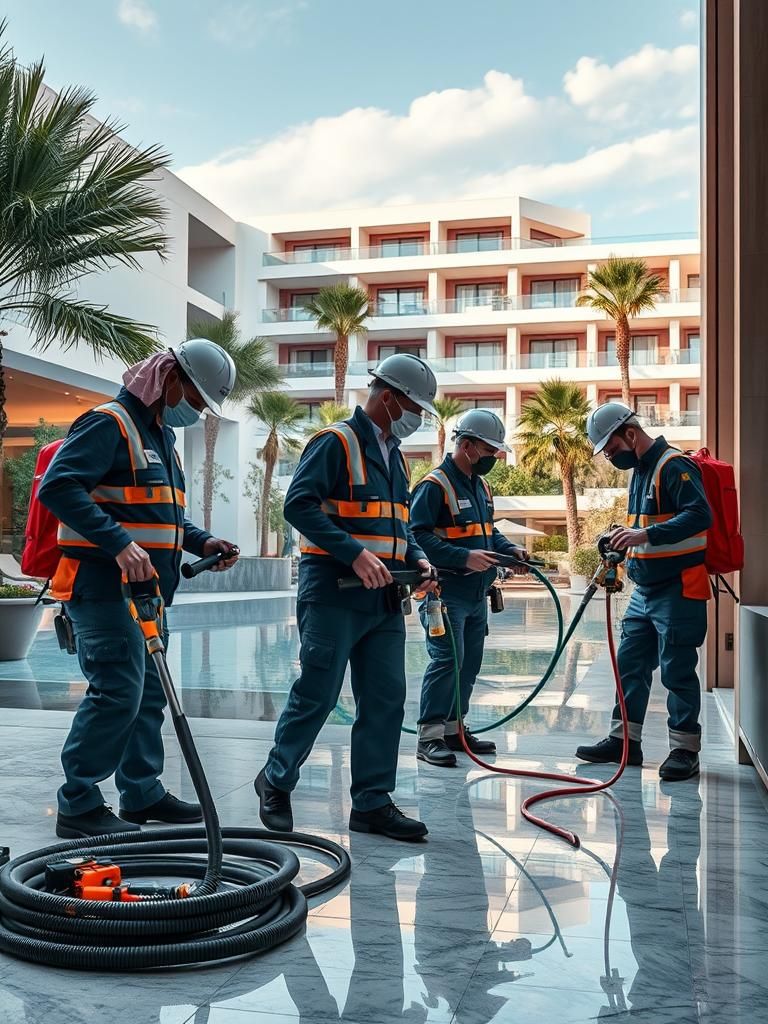 Profesionales en vaciado técnico en hoteles Santa Cristina d’Aro