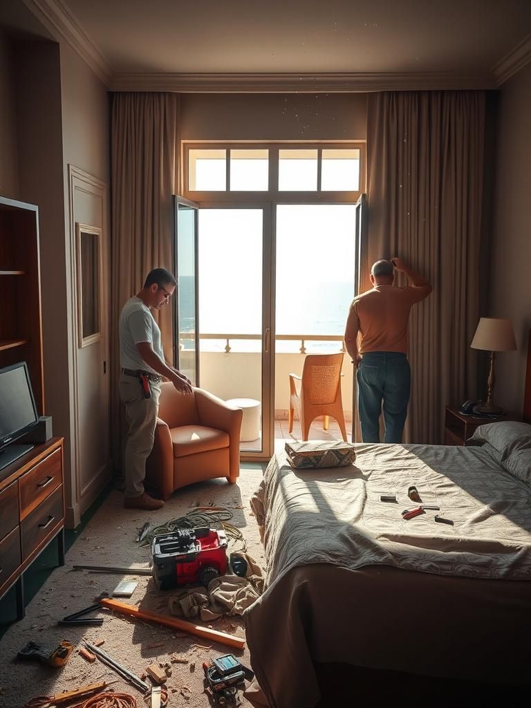 Servicio de desmontaje en hoteles Calella