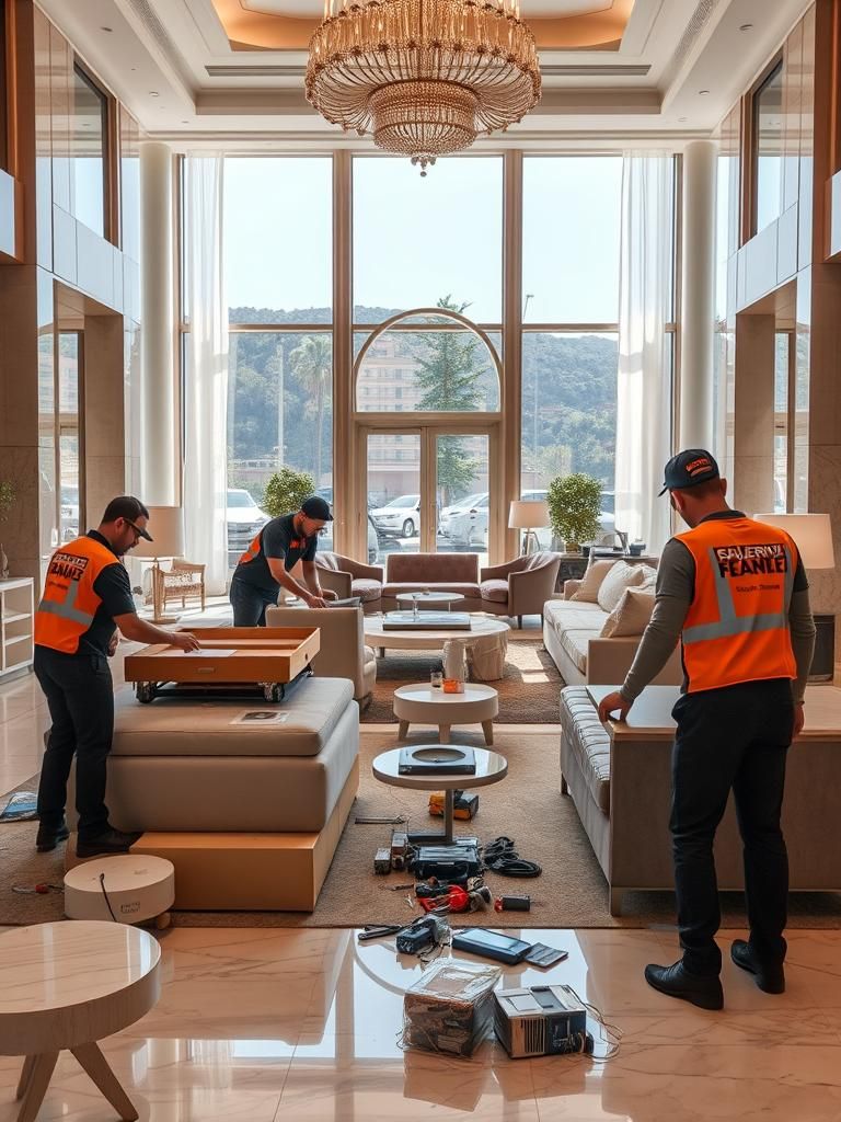 Servicio de desmontaje en hoteles El Masnou