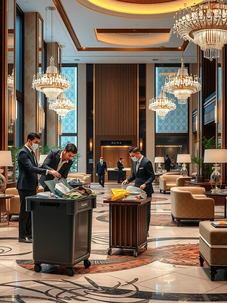 Servicio de vaciado integral en hoteles Rubí