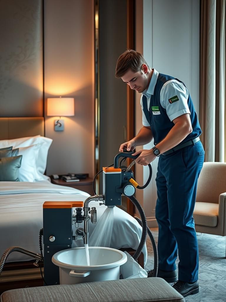 Servicio de vaciado técnico en hoteles Gavà