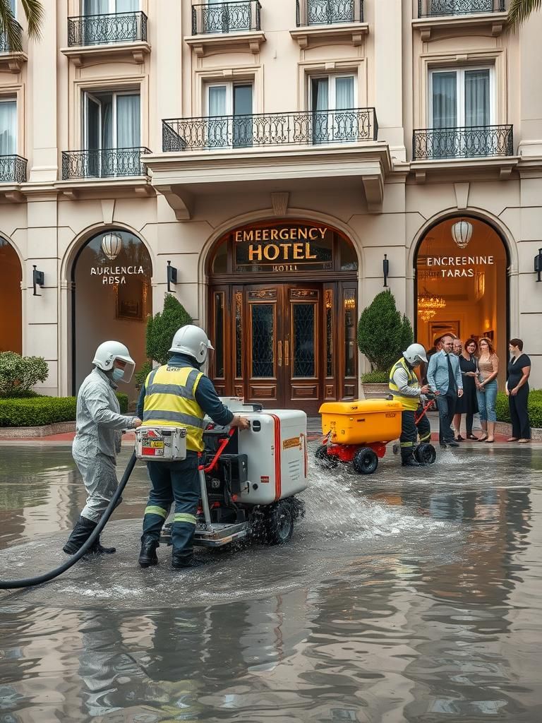 Servicio de vaciado urgente en hoteles Porqueres