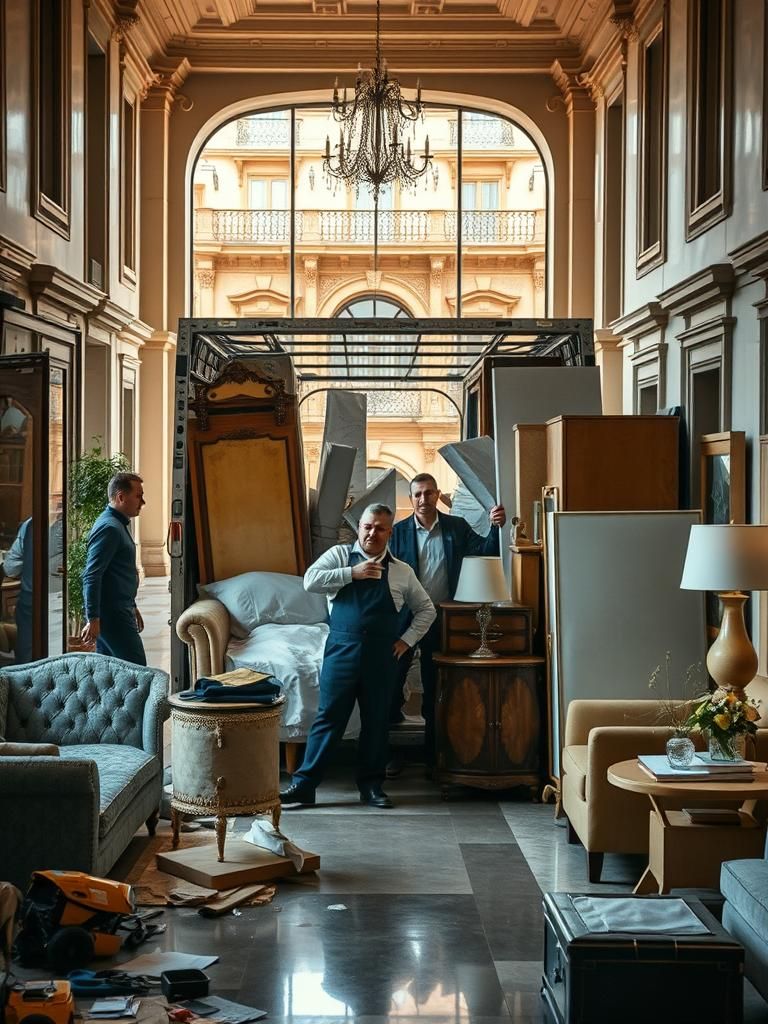 Vaciado de muebles en hoteles Girona