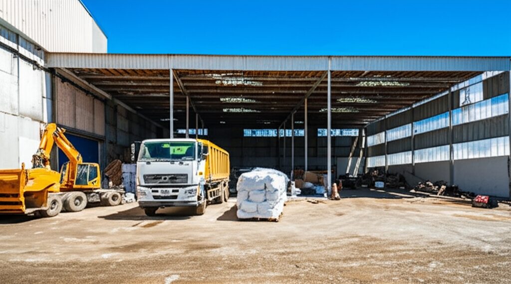Vaciado de naves industriales en Matadepera