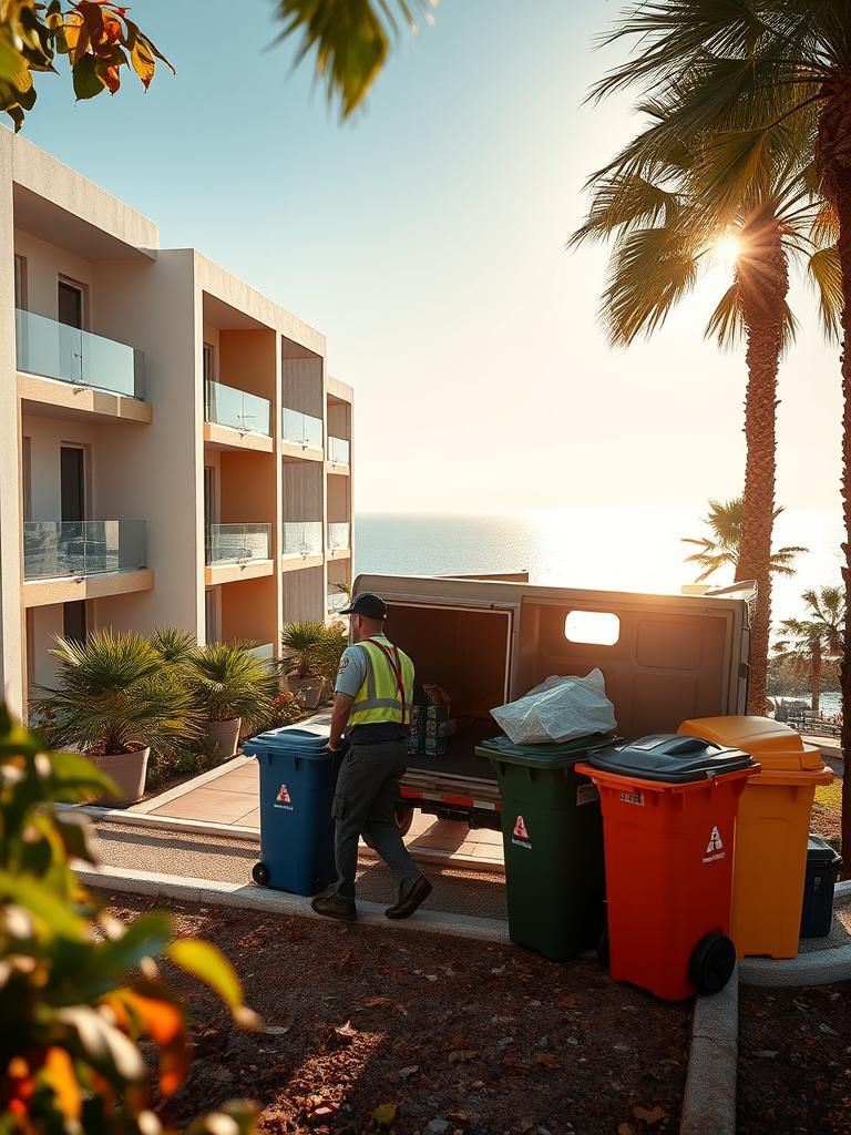 Vaciado de residuos en hoteles Sitges