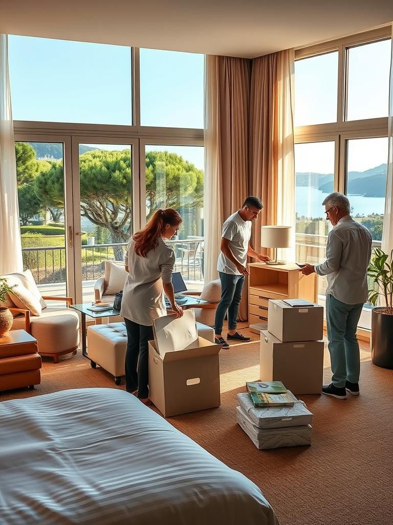 Vaciado integral en hoteles Riells i Viabrea