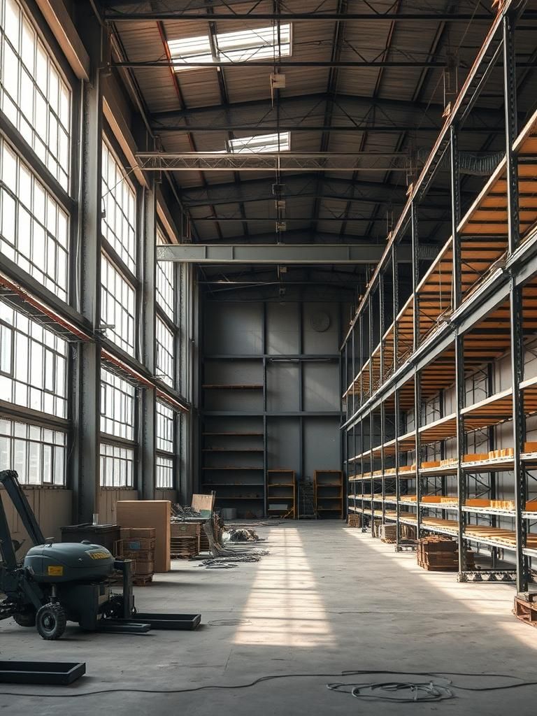 Vaciado naves industriales Begues