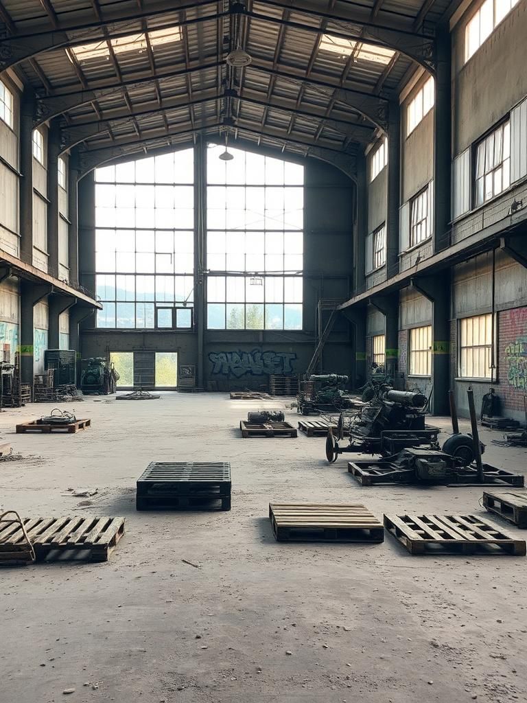 Vaciado naves industriales Falset