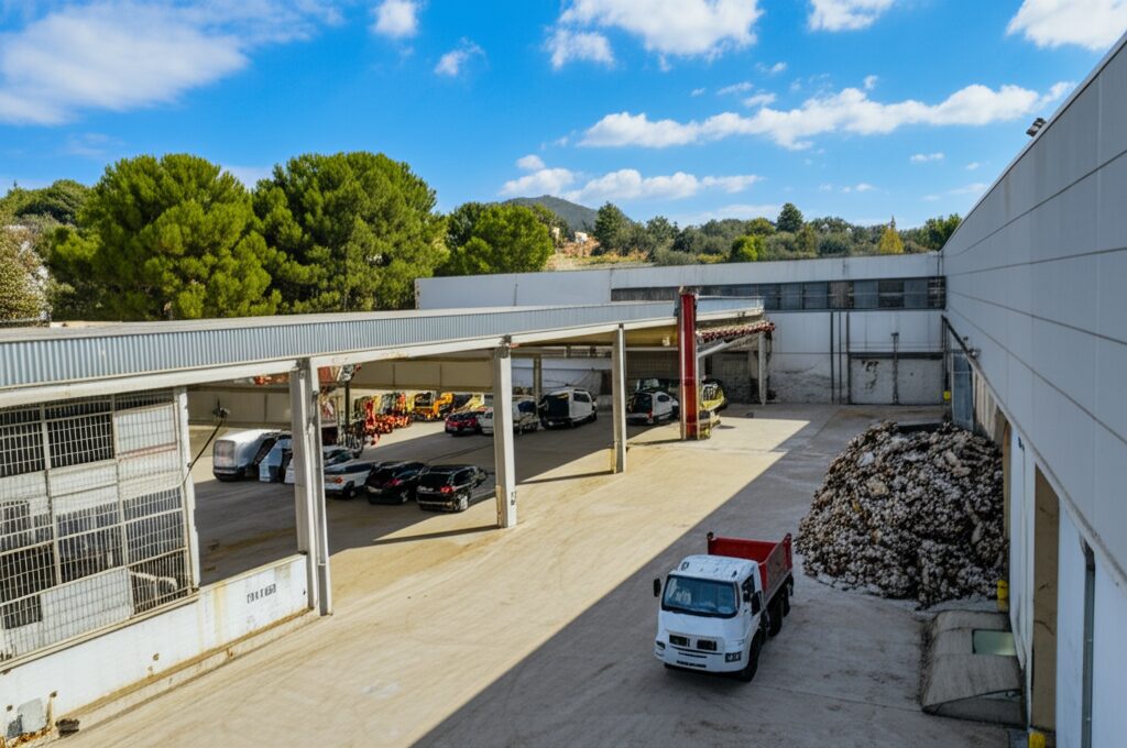 Vaciado naves industriales Santa Margarida de Montbui
