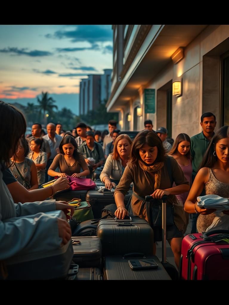 Vaciado urgente en hoteles Bescanó