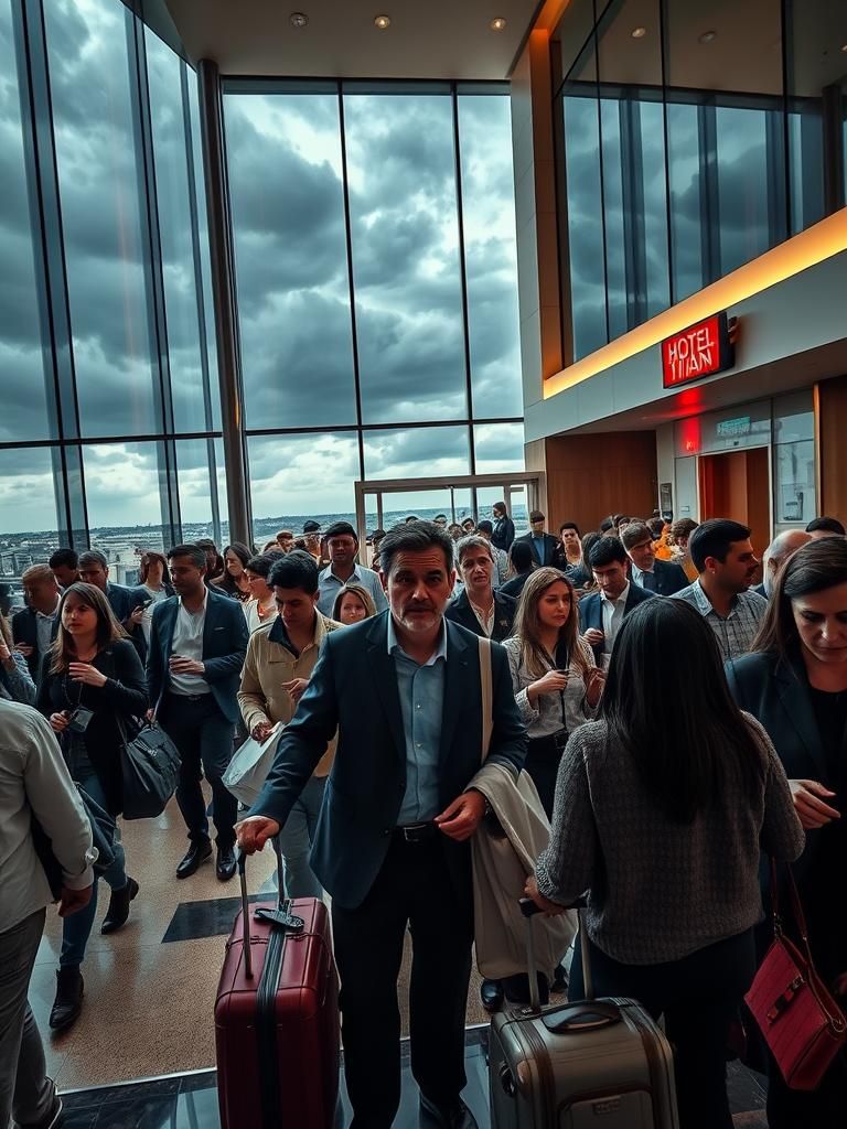 Vaciado urgente en hoteles Tiana