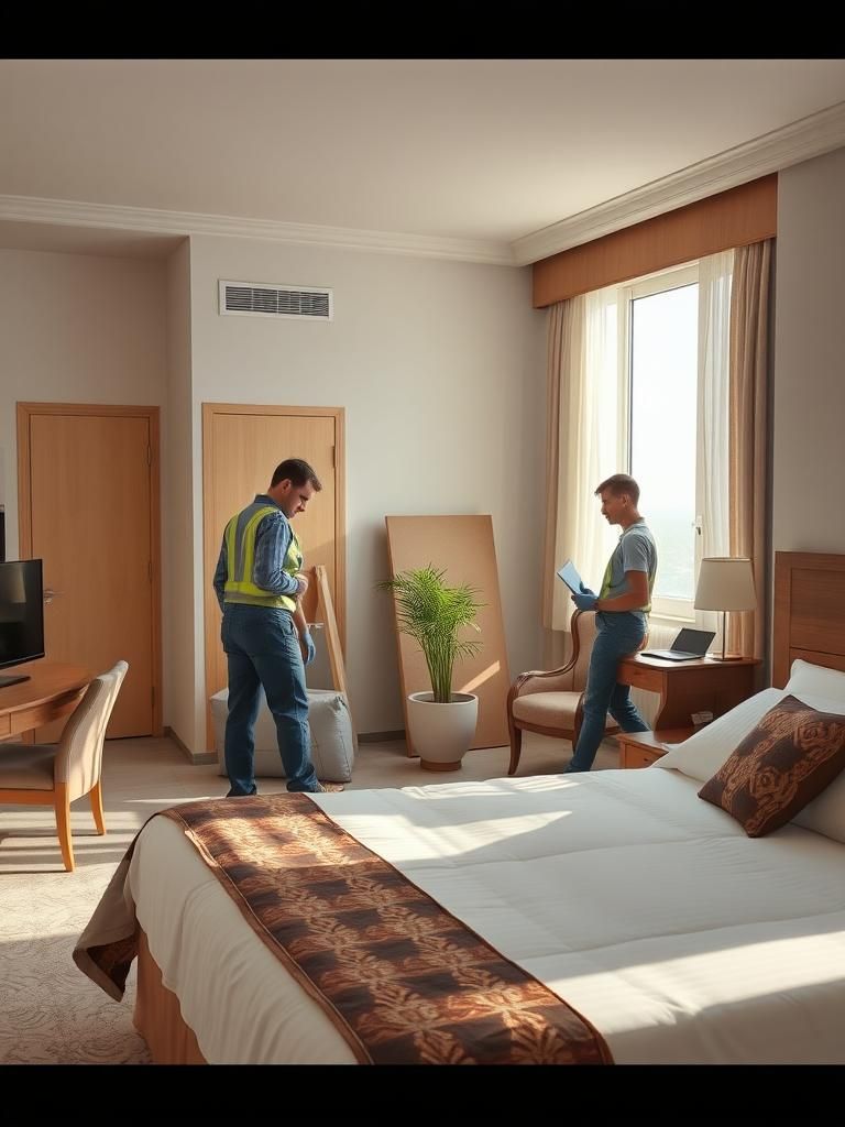 Vaciado de hoteles en L’Alcúdia