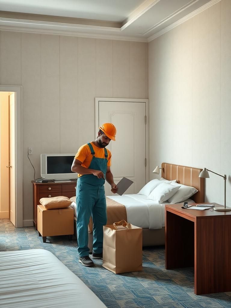 Vaciado de hoteles en Manises