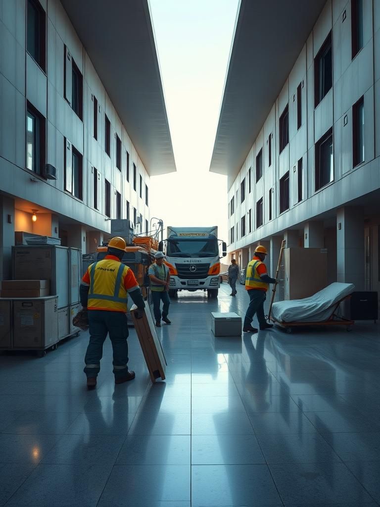 Vaciado de hoteles en Puerto Lumbreras