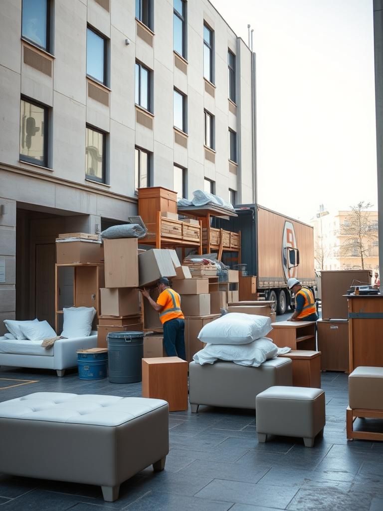 Vaciado de hoteles en San Fernando de Henares
