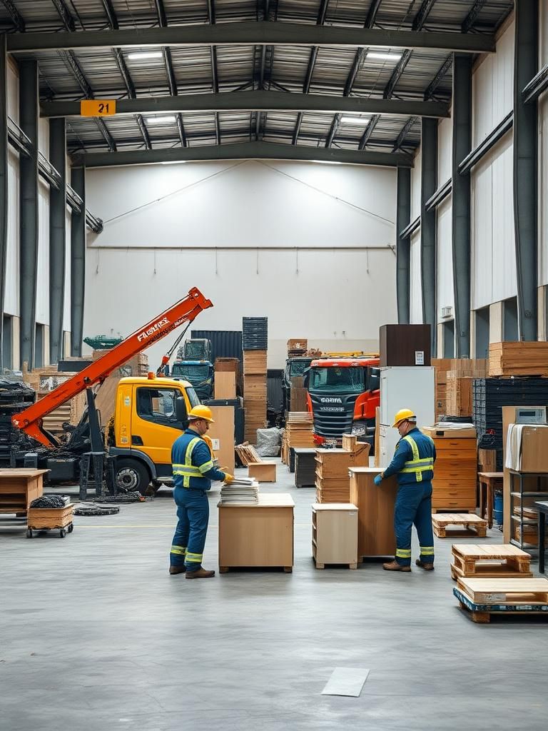 Vaciado de naves industriales en Alcàsser