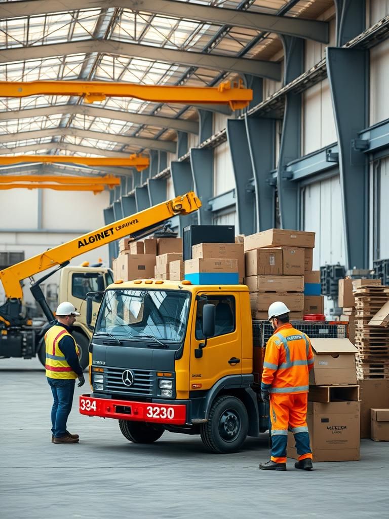 Vaciado de naves industriales en Alginet