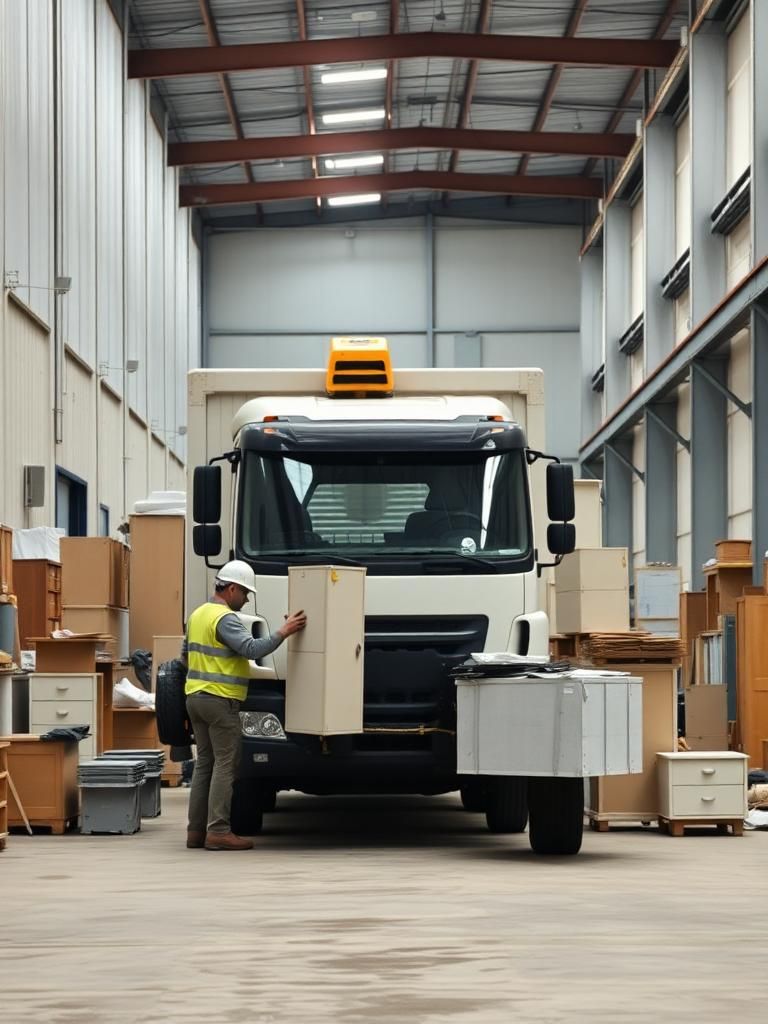 Vaciado de naves industriales en Aranjuez