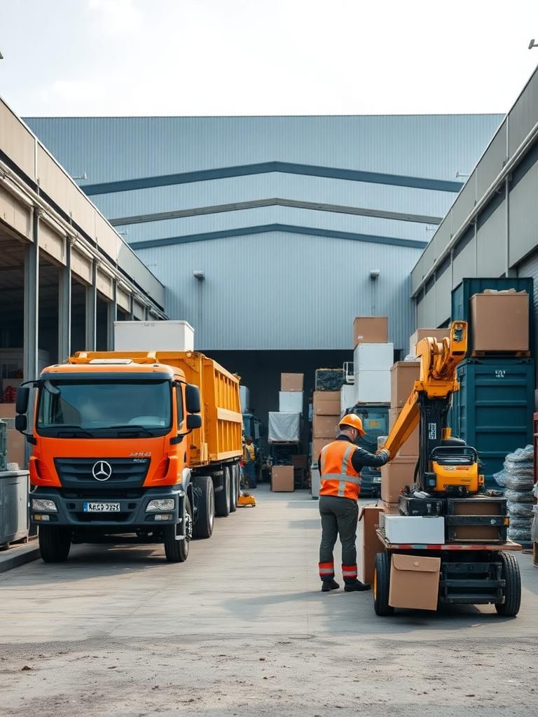 Vaciado de naves industriales en Bunyol