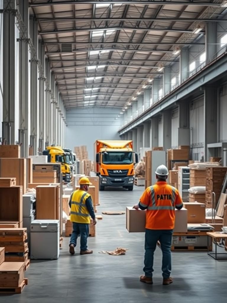 Vaciado de naves industriales en Canals