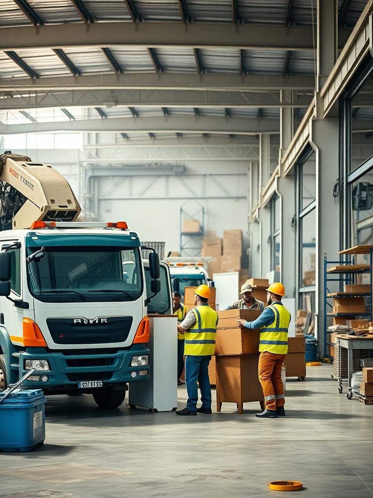 Vaciado de naves industriales en Cehegín