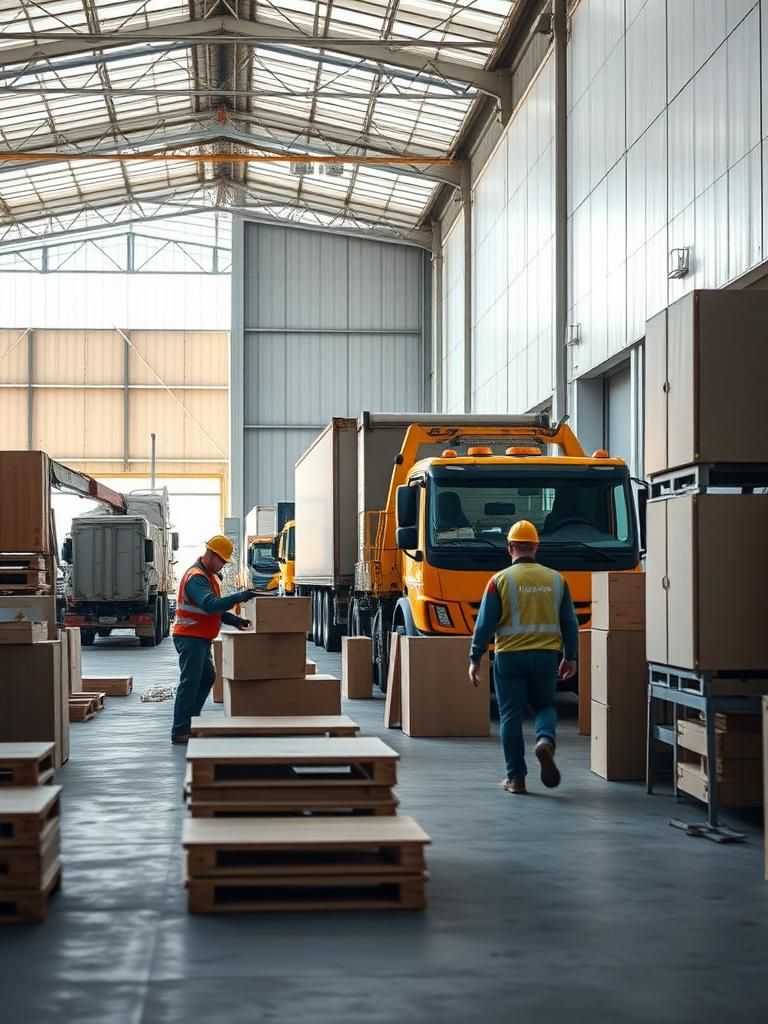 Vaciado de naves industriales en Loeches
