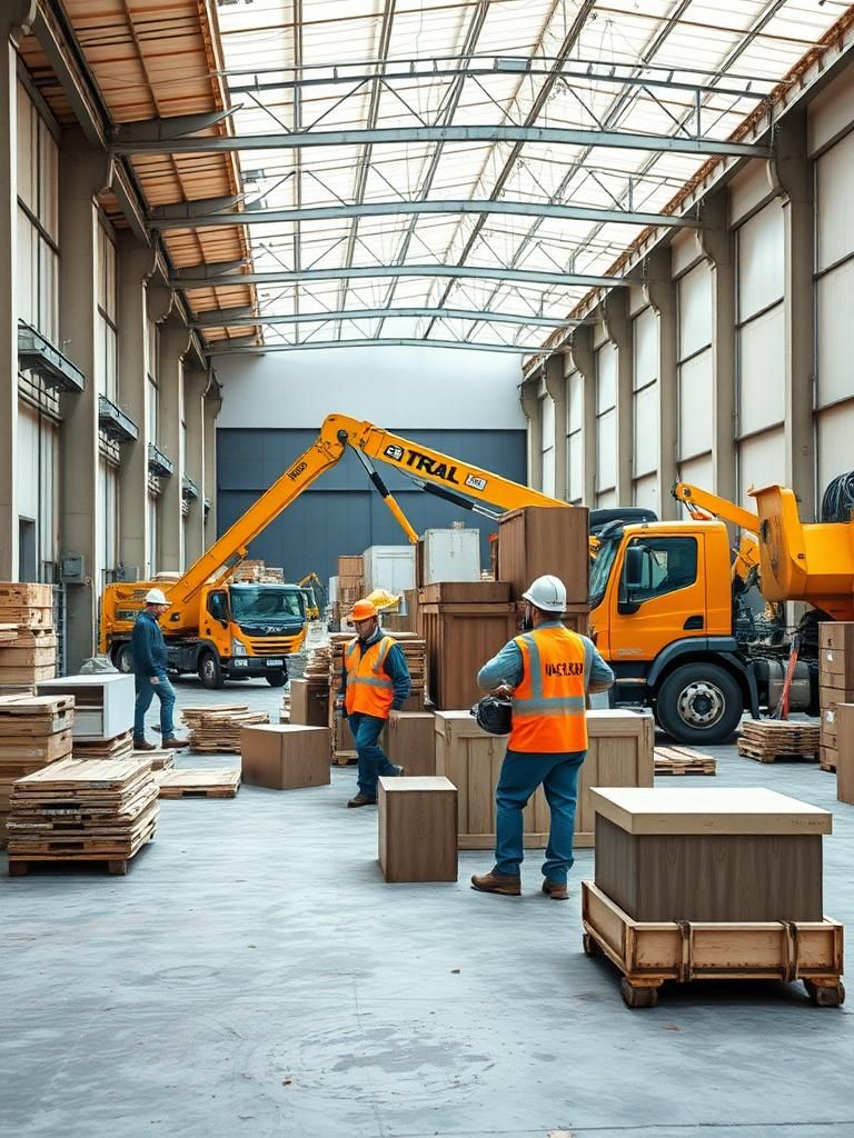 Vaciado de naves industriales en Los Alcázares