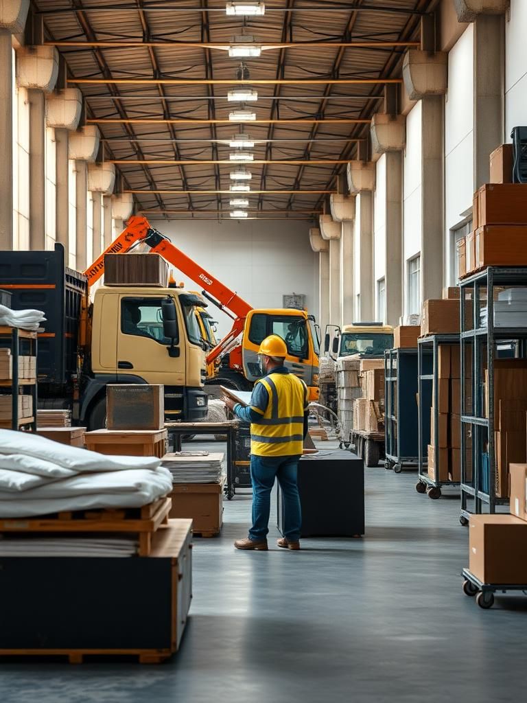 Vaciado de naves industriales en Madrid