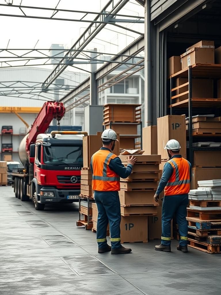 Vaciado de naves industriales en Navalcarnero