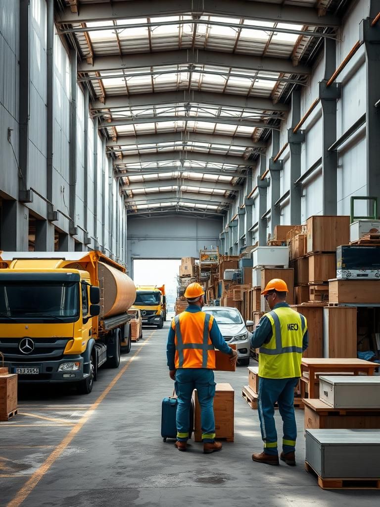 Vaciado de naves industriales en Ontinyent