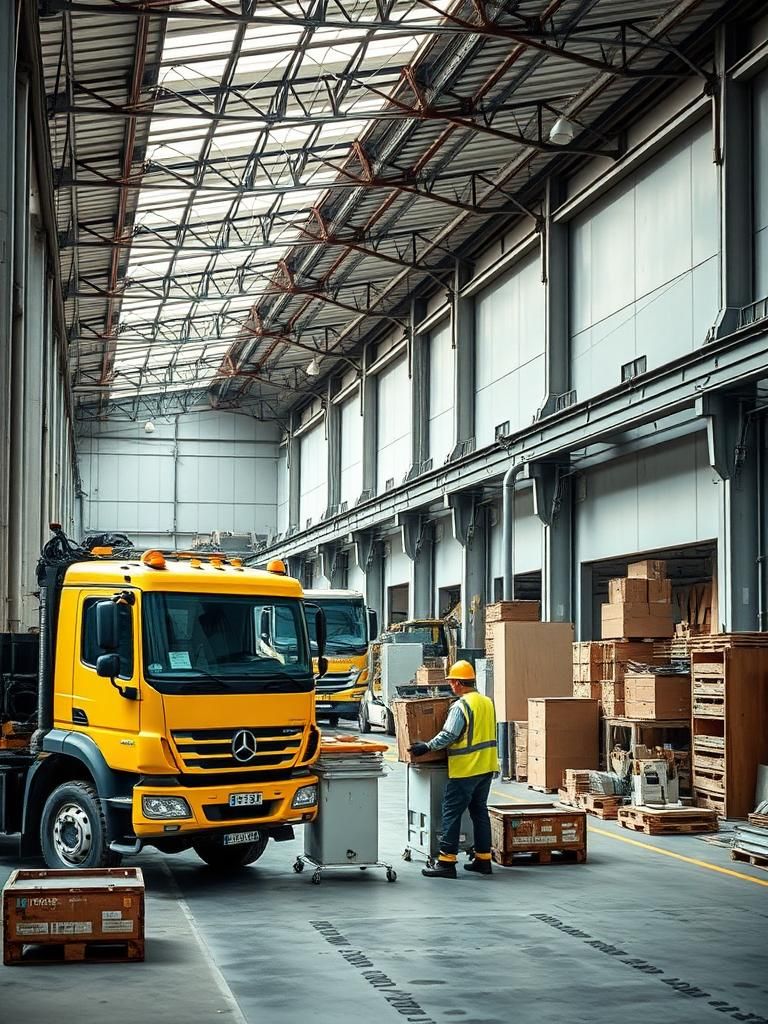 Vaciado de naves industriales en Puçol