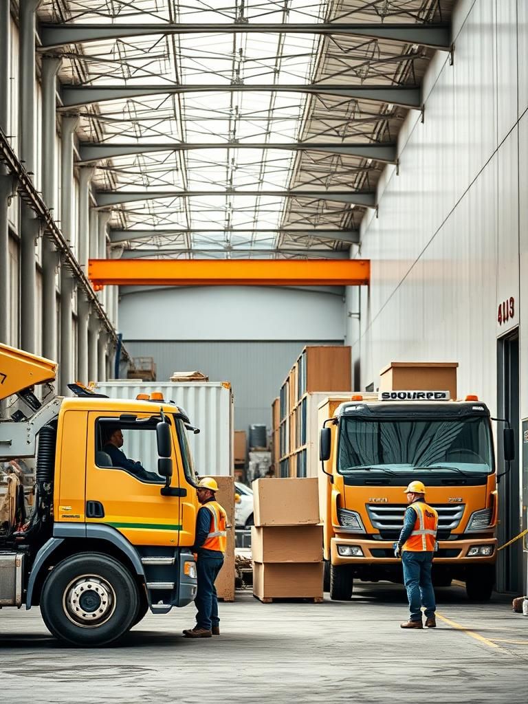 Vaciado de naves industriales en Rojals