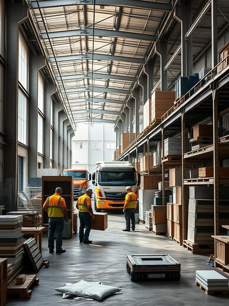 Vaciado de naves industriales en Sagunt
