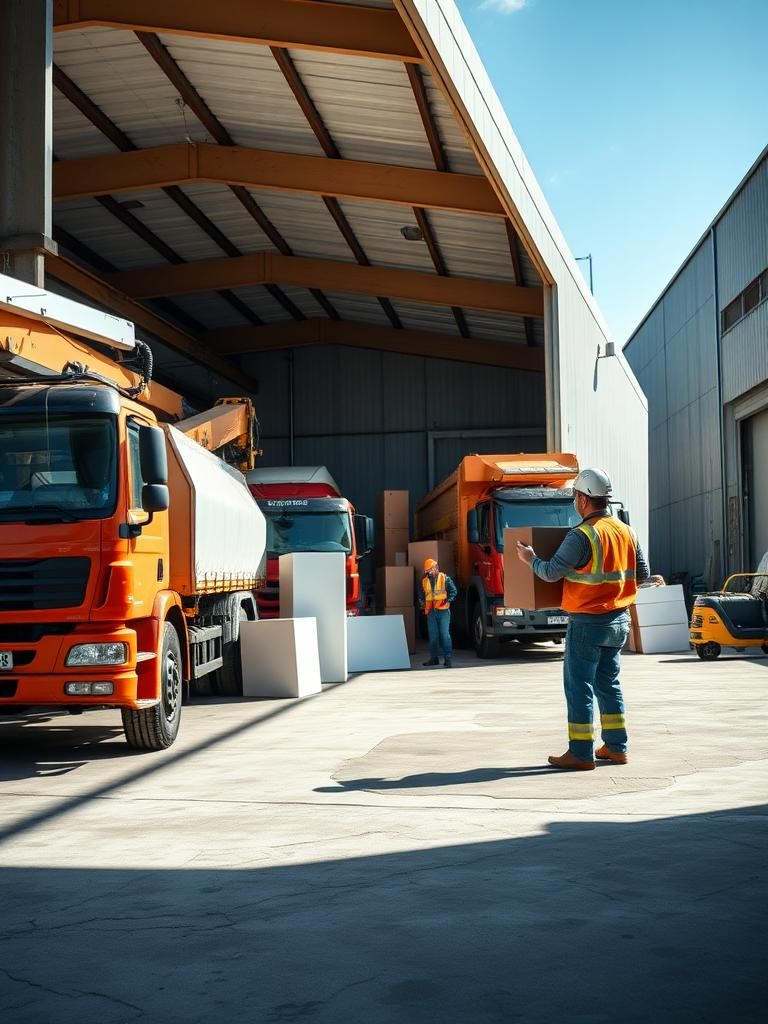 Vaciado de naves industriales en Tavernes de la Valldigna