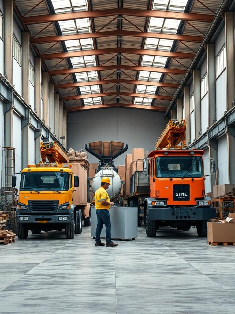 Vaciado de naves industriales en Velilla de San Antonio