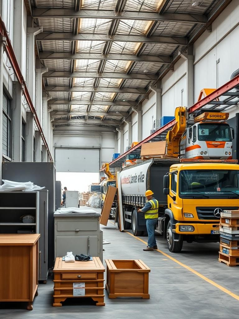 Vaciado de naves industriales en Vilamarxant